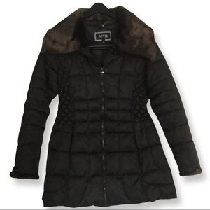 Apt. 9 Black Puffer Winter Coat | Size Medium